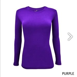 Long Sleeve Under Scrub Stretch T-Shirt